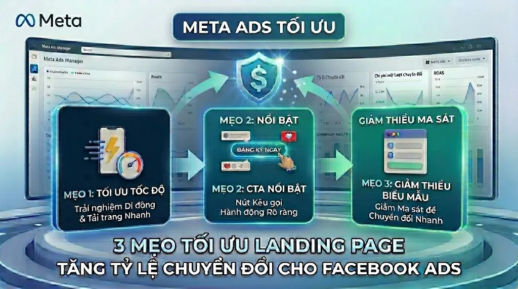 3 Mẹo Tối Ưu Chuyển Đổi Landing Page cho Ads