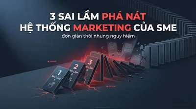 3 sai lầm phá nát Hệ Thống Marketing của SME