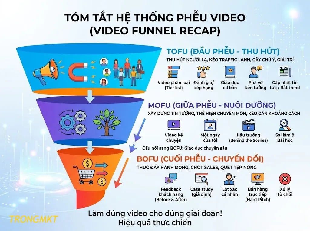 Video Funnel - Bí mật chuyển đổi cho hệ thống bán hàng | Video Marketing