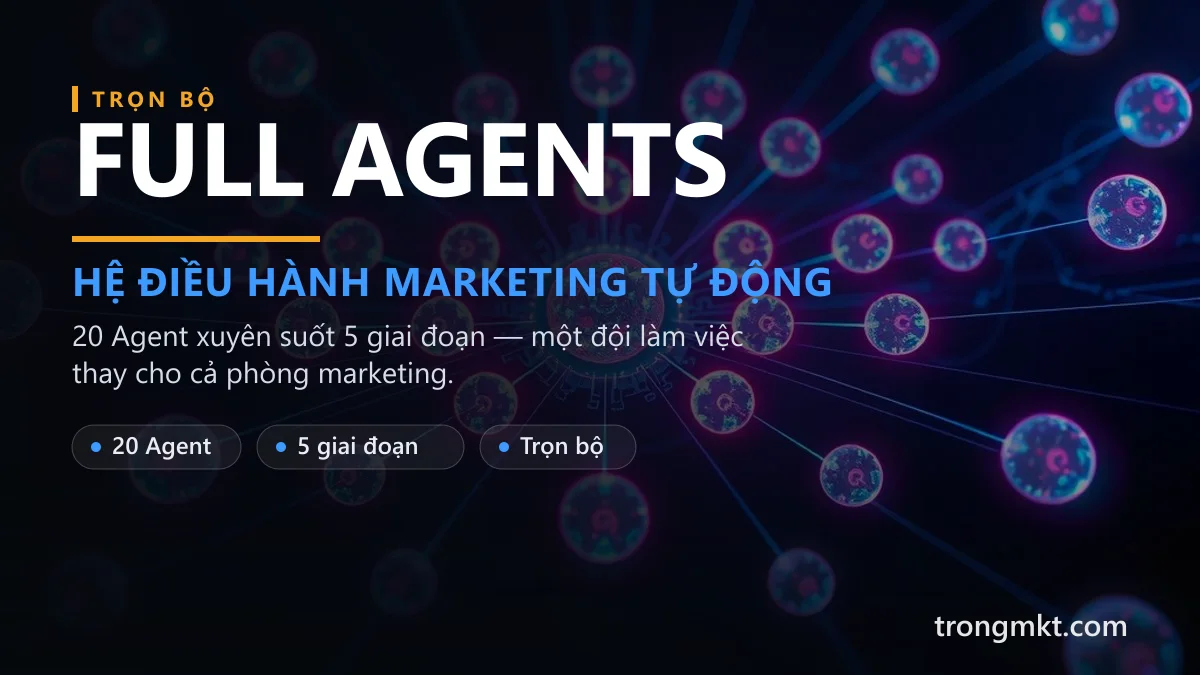 AI Marketing Automation Full Agents — TRONGMKT