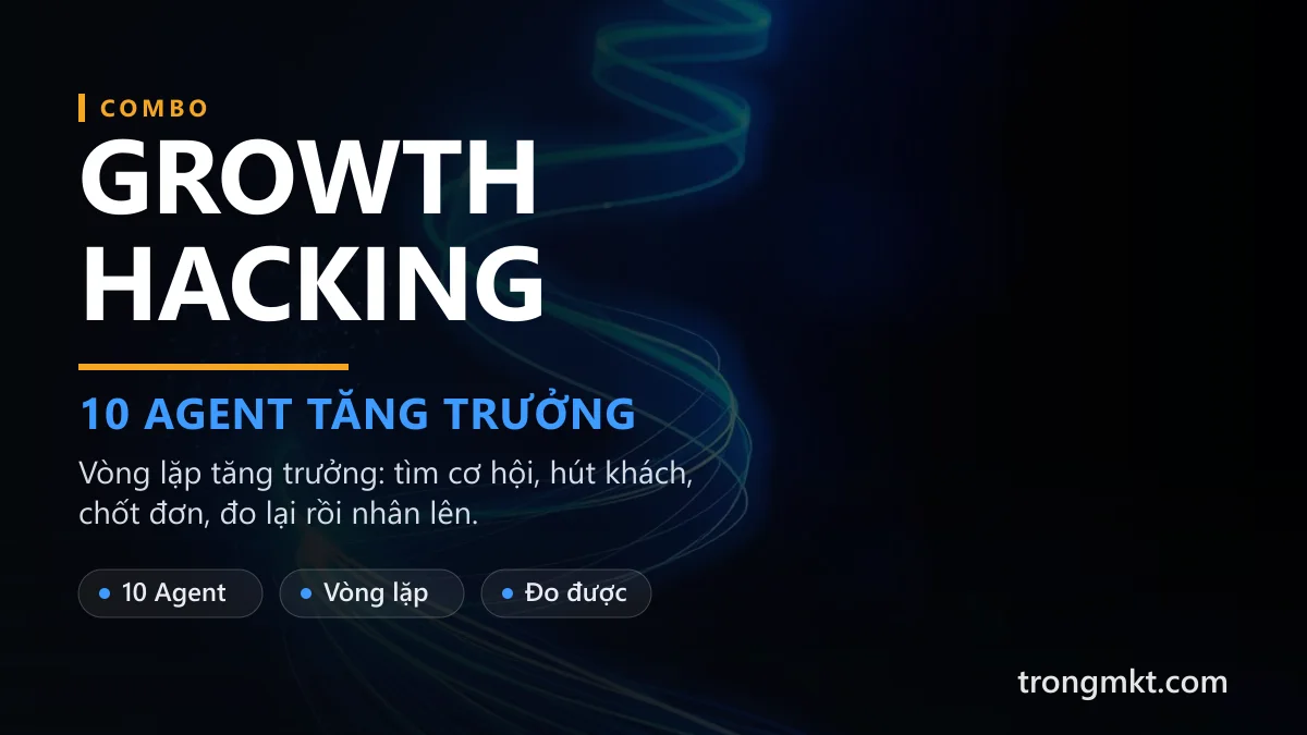 AI Marketing Growth Hacking — Combo Tăng Trưởng