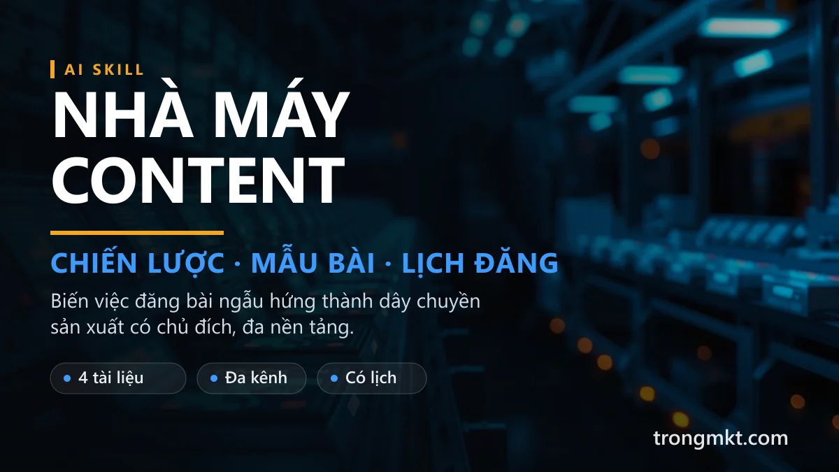 Nhà Máy Content Đa Kênh