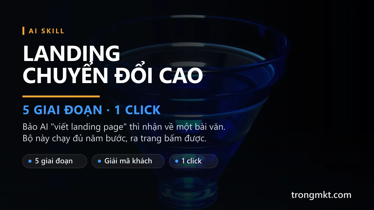 Landing Chuyển Đổi Cao — AI 1-Click