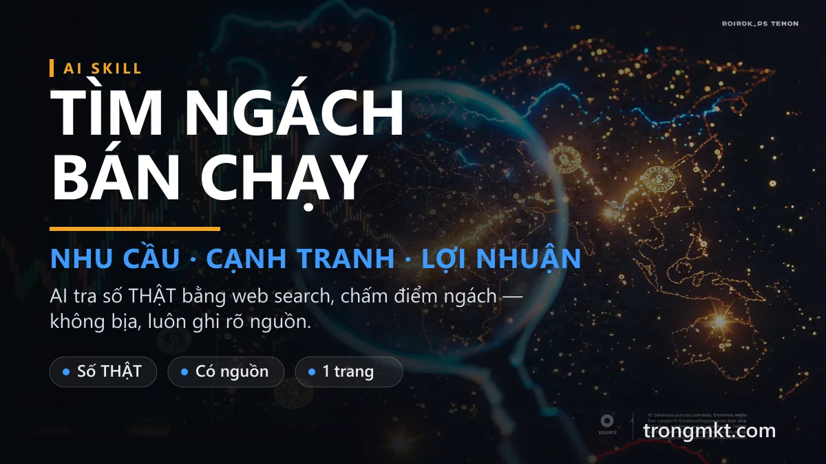 Tìm Ngách Bán Chạy
