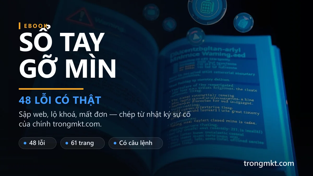 Sổ tay gỡ mìn Vibe Code — 48 lỗi có thật